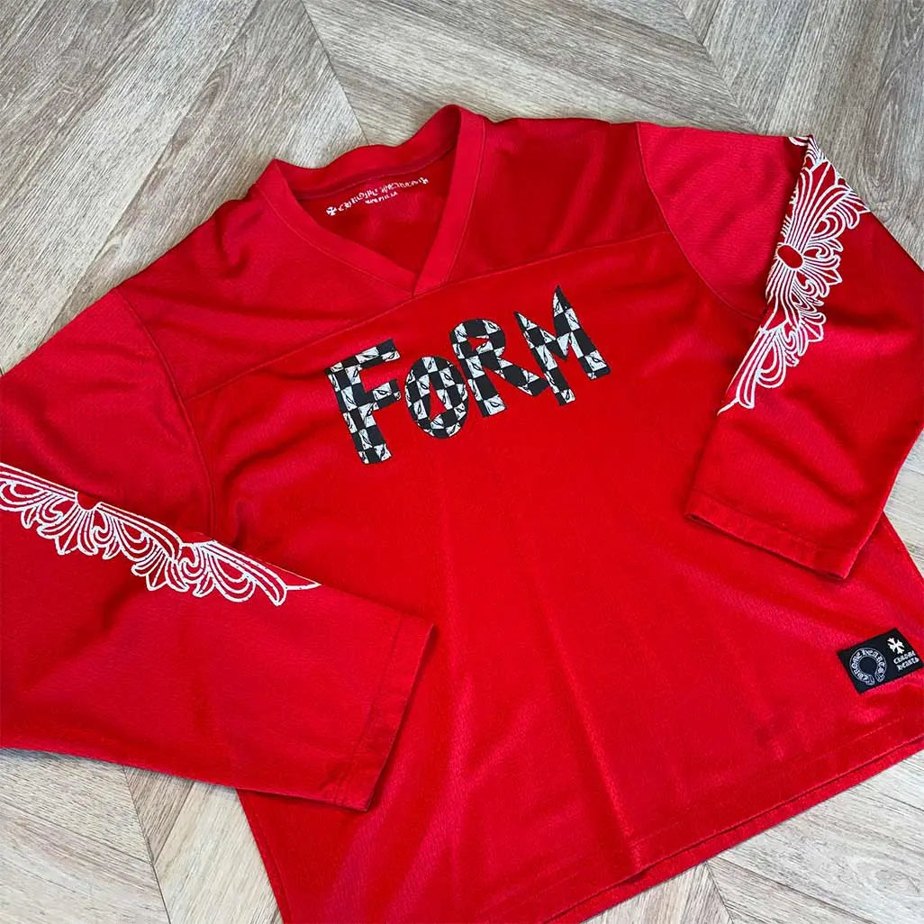 Chrome Hearts Jersey Red Longsleeve