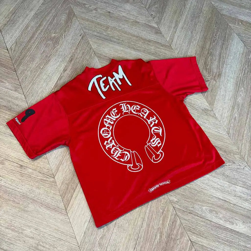 Chrome Hearts Jersey Red Shortsleeve