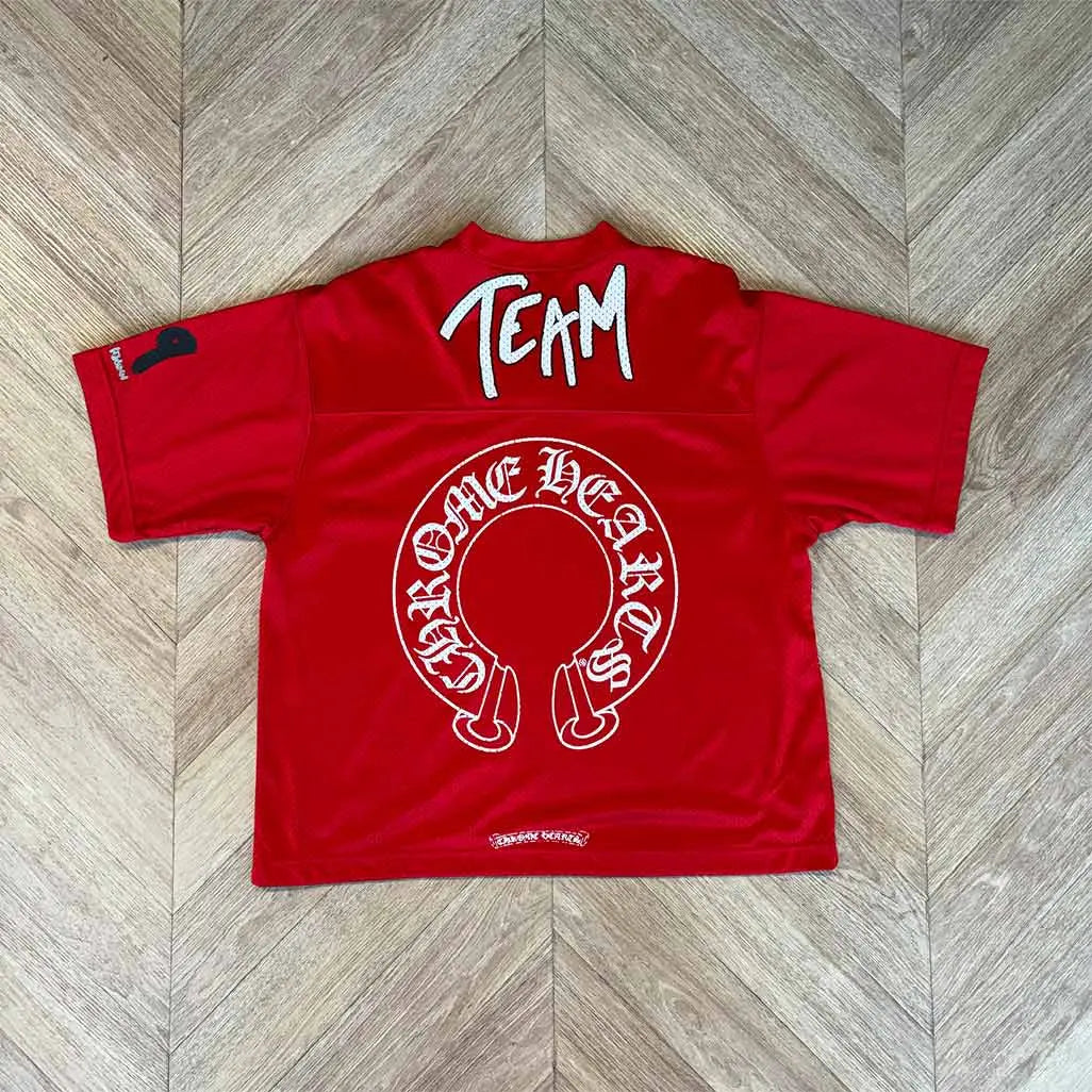 Chrome Hearts Jersey Red Shortsleeve