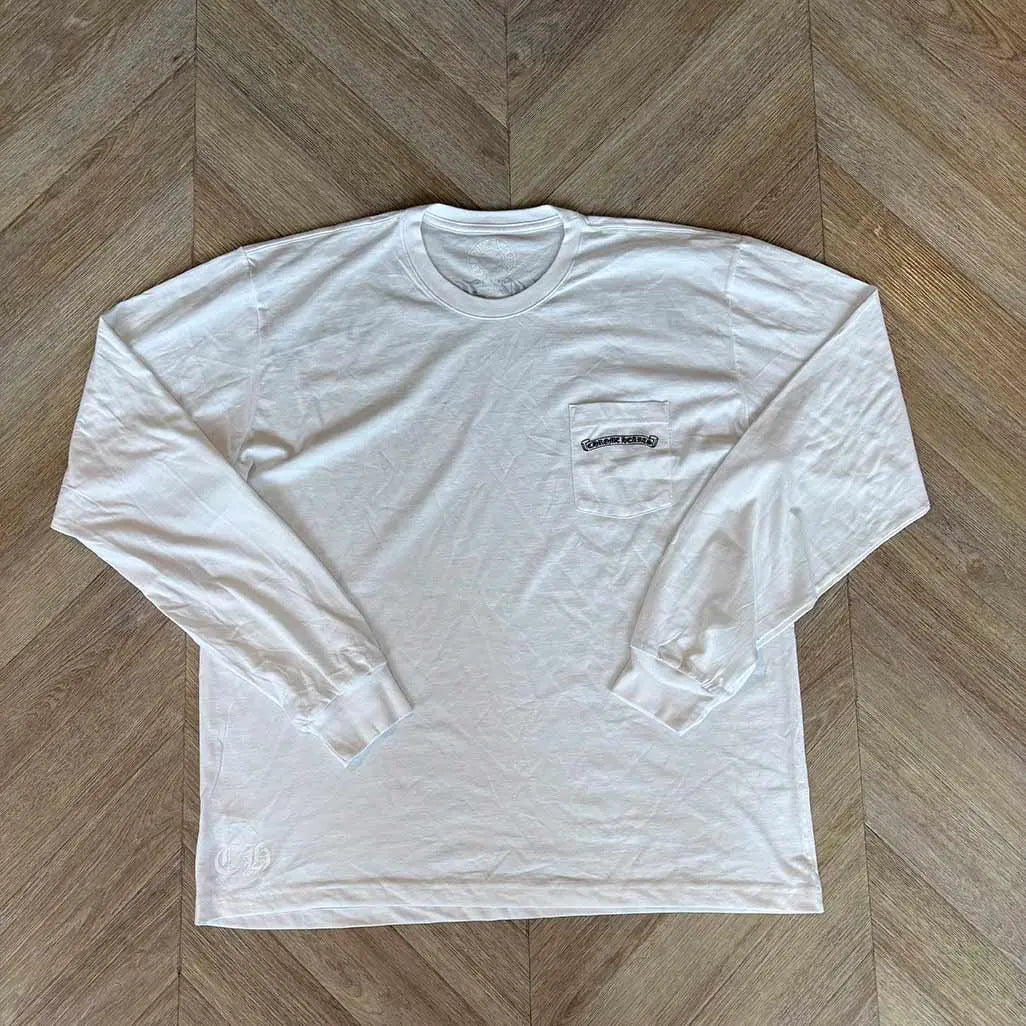 Chrome Hearts USA Longsleeve White
