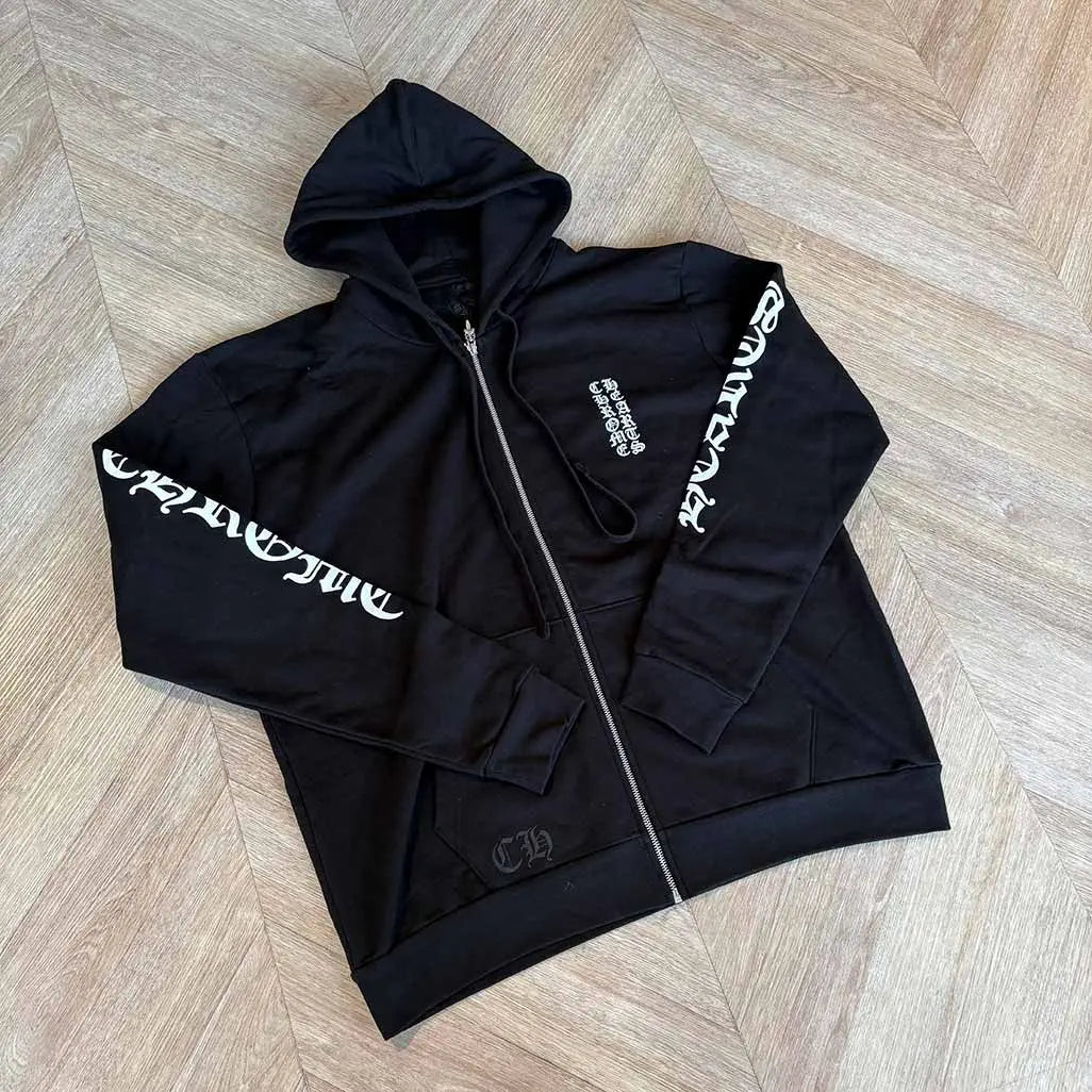 Chrome Hearts Sleeve CH Black Hoodie