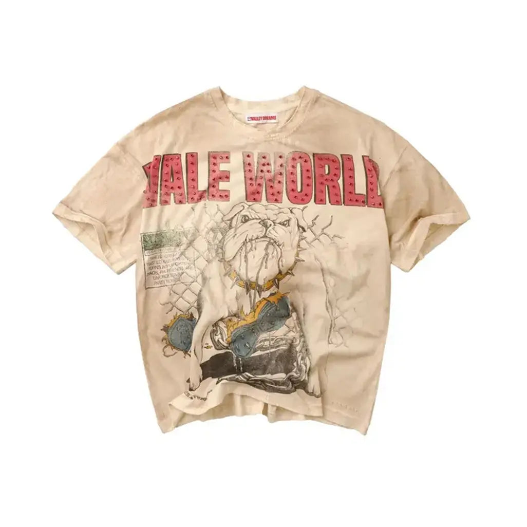 Vale Forever Valley Dreams Dog Yard T-Shirt - Natural