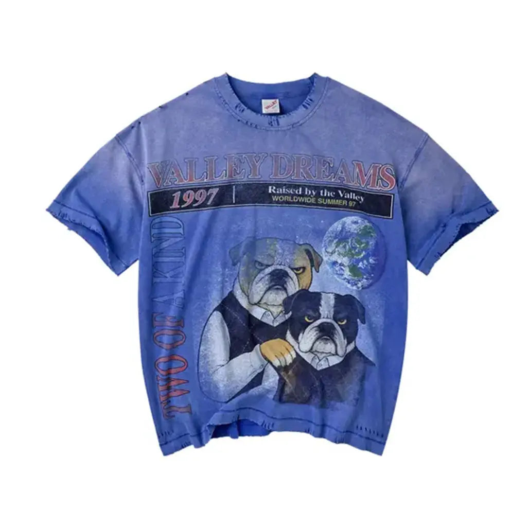 Vale Forever Step Bro Graphic T-Shirt - Blue