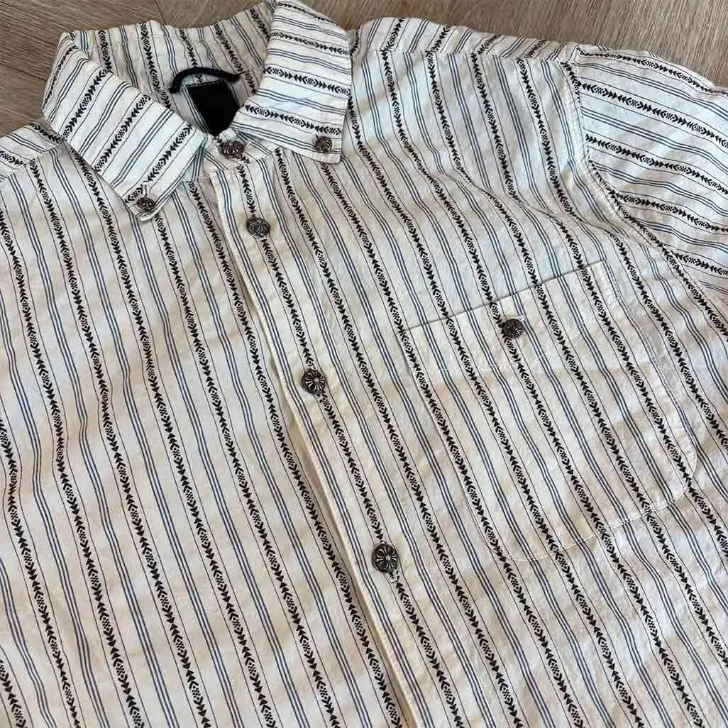 Chrome Hearts White Pattern Shirt