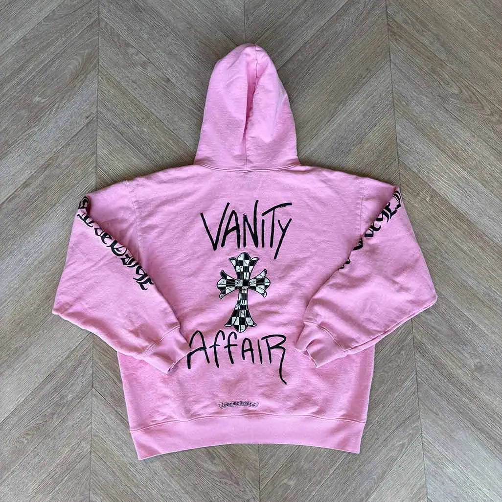 Chrome Hearts Pink Vanity Hoodie