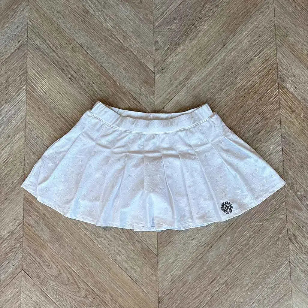 Chrome Hearts White Skirt