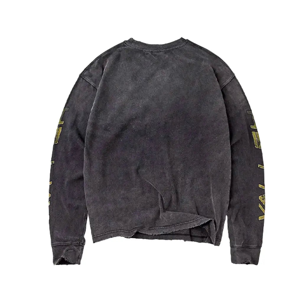 Vale Forever Ice Devils Long Sleeve T-Shirt - Washed Vintage Black