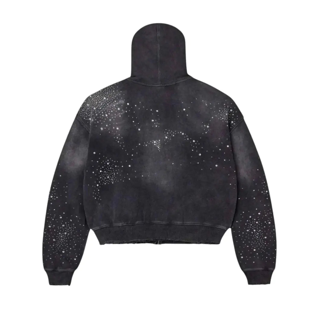 Vale Forever Classico Zip Up Hoodie Black