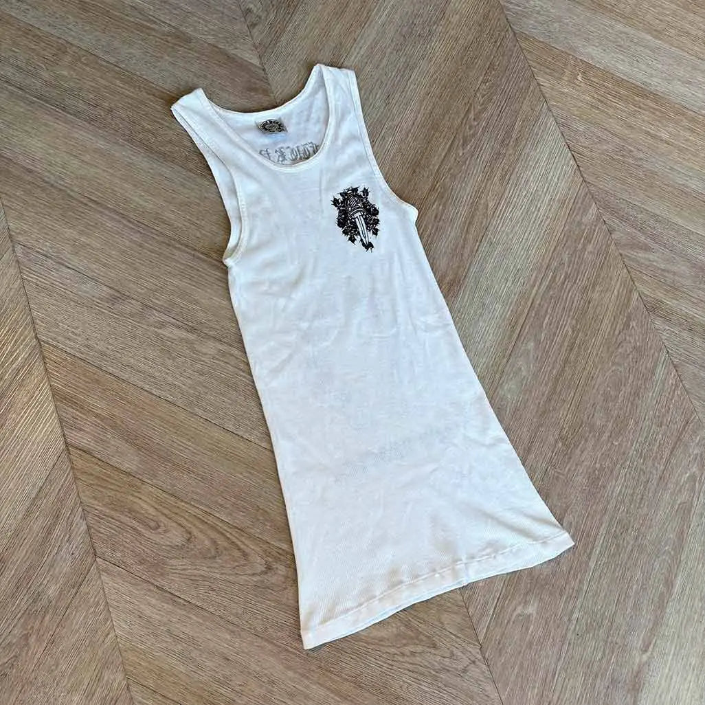 Chrome Hearts LA “FY” White Vest