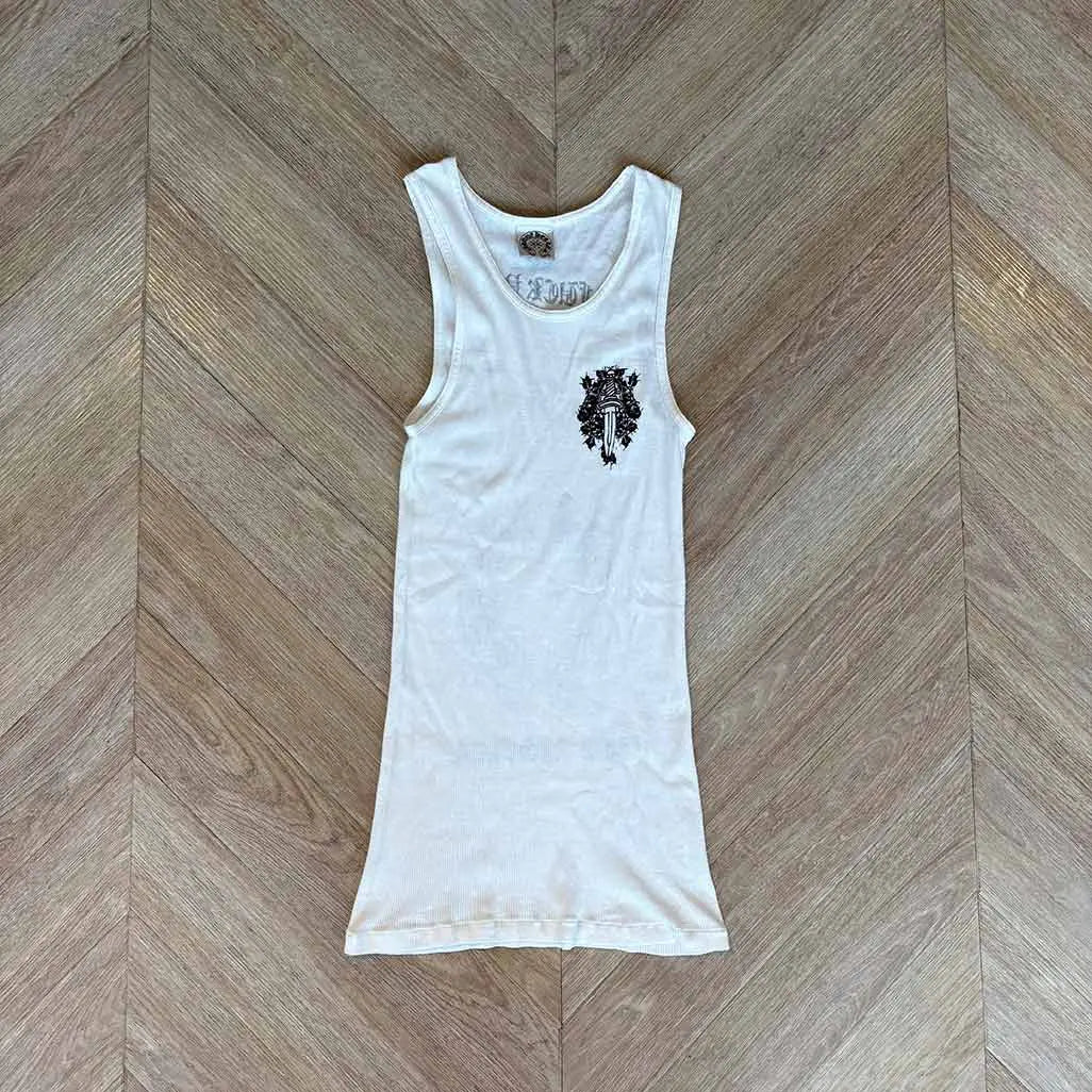Chrome Hearts LA “FY” White Vest