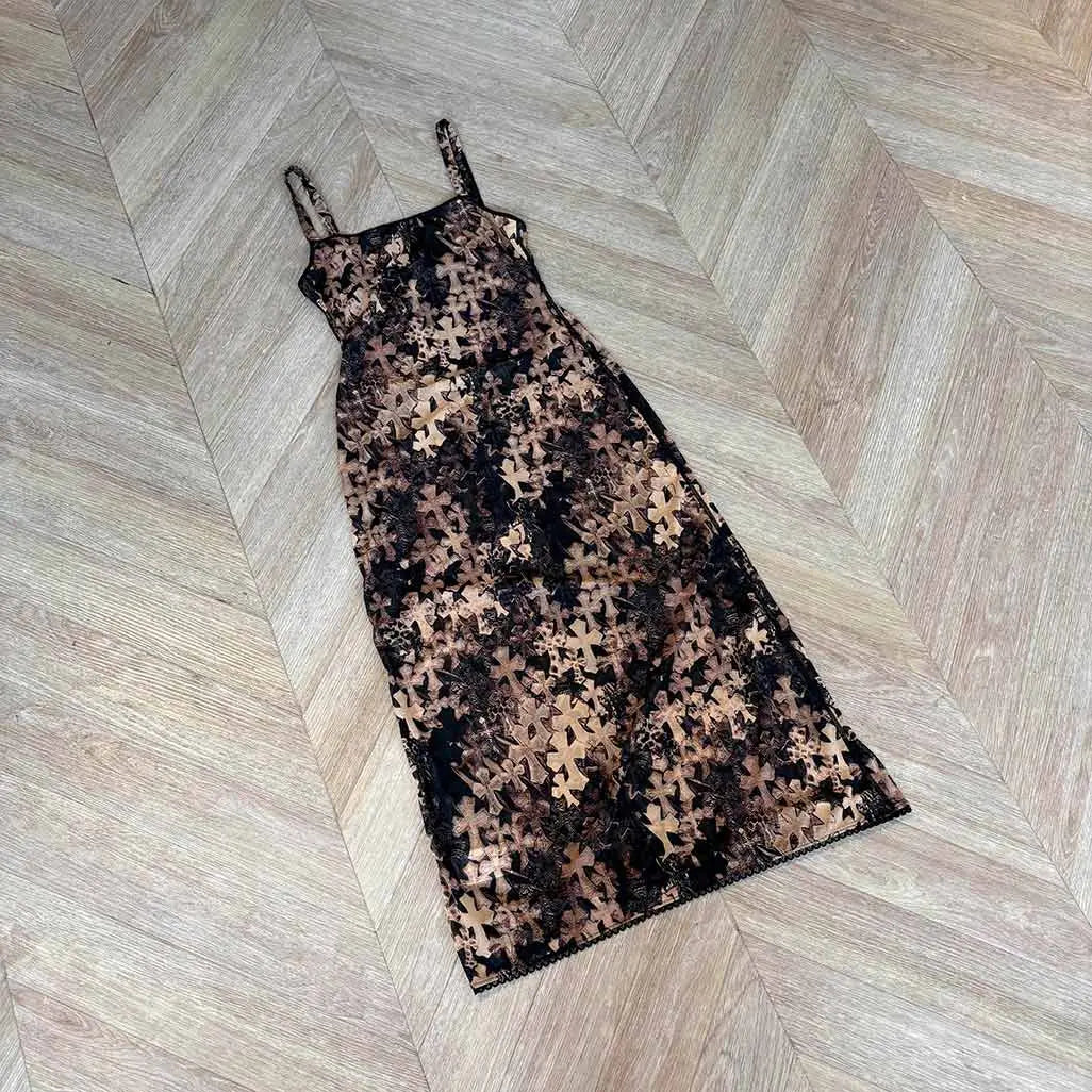 Chrome Hearts Pattern Dress Womens
