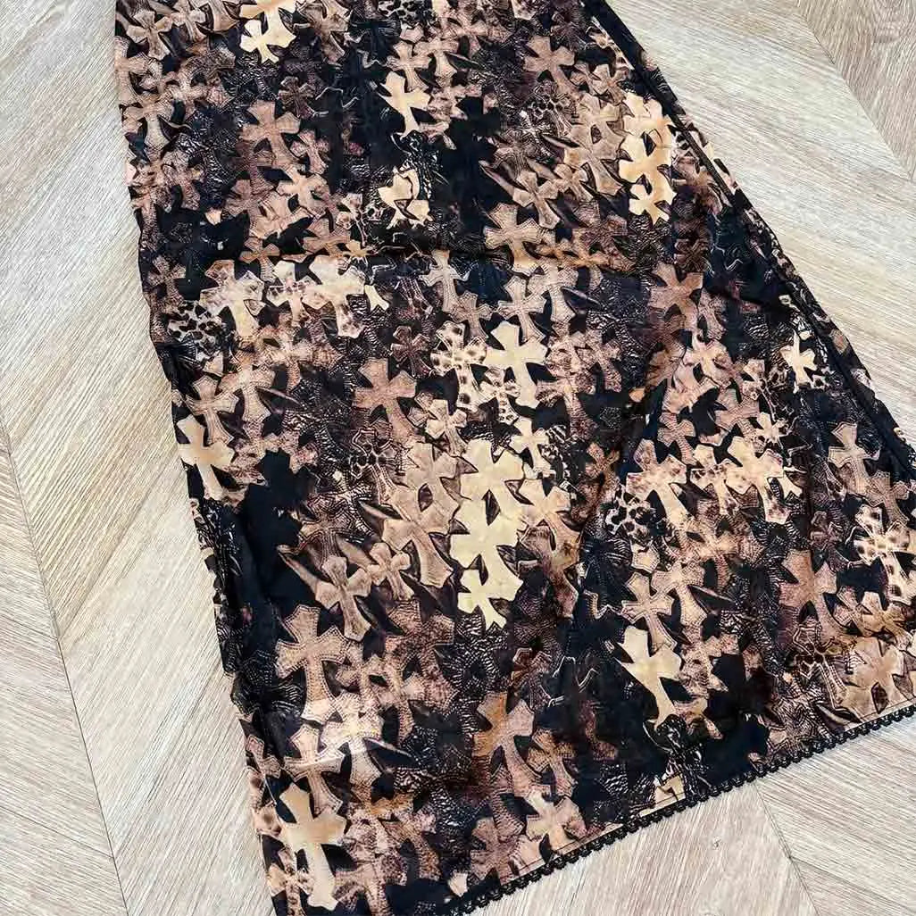 Chrome Hearts Pattern Dress Womens