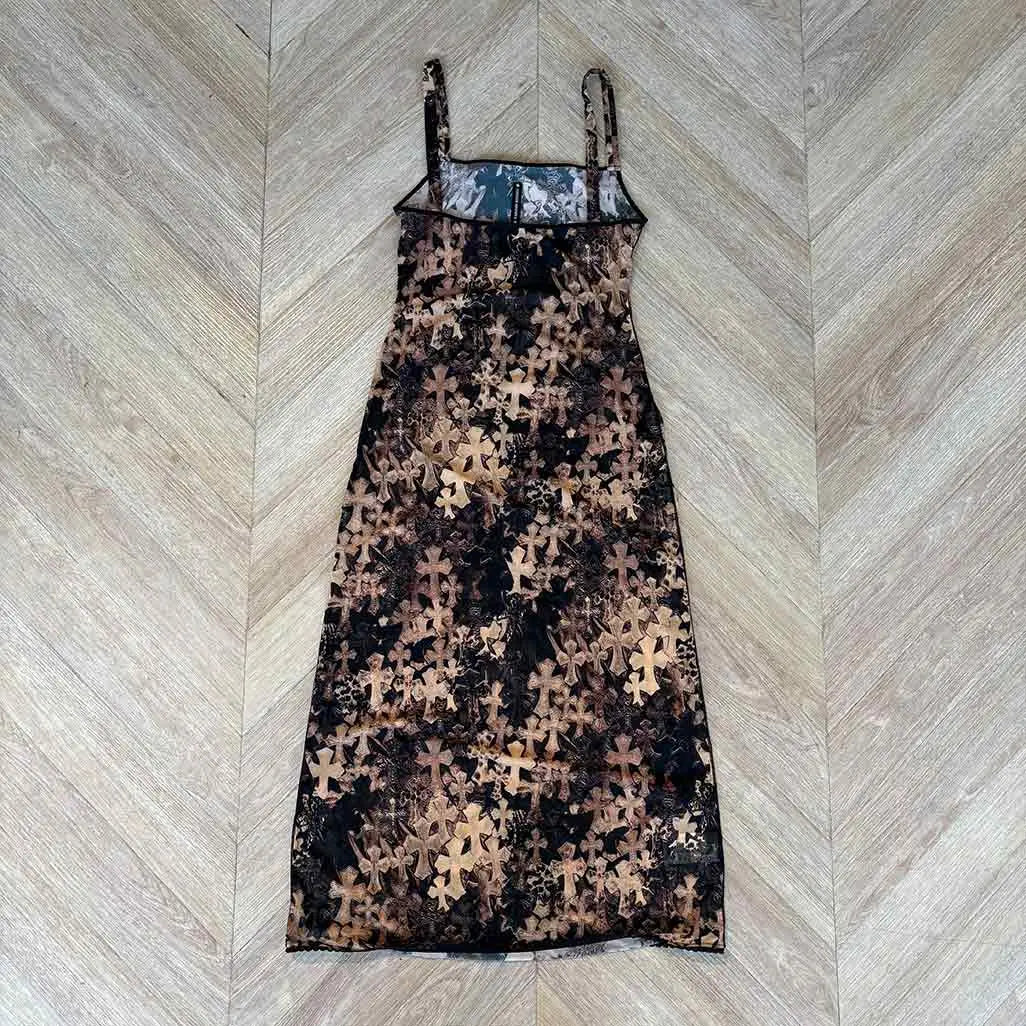 Chrome Hearts Pattern Dress Womens