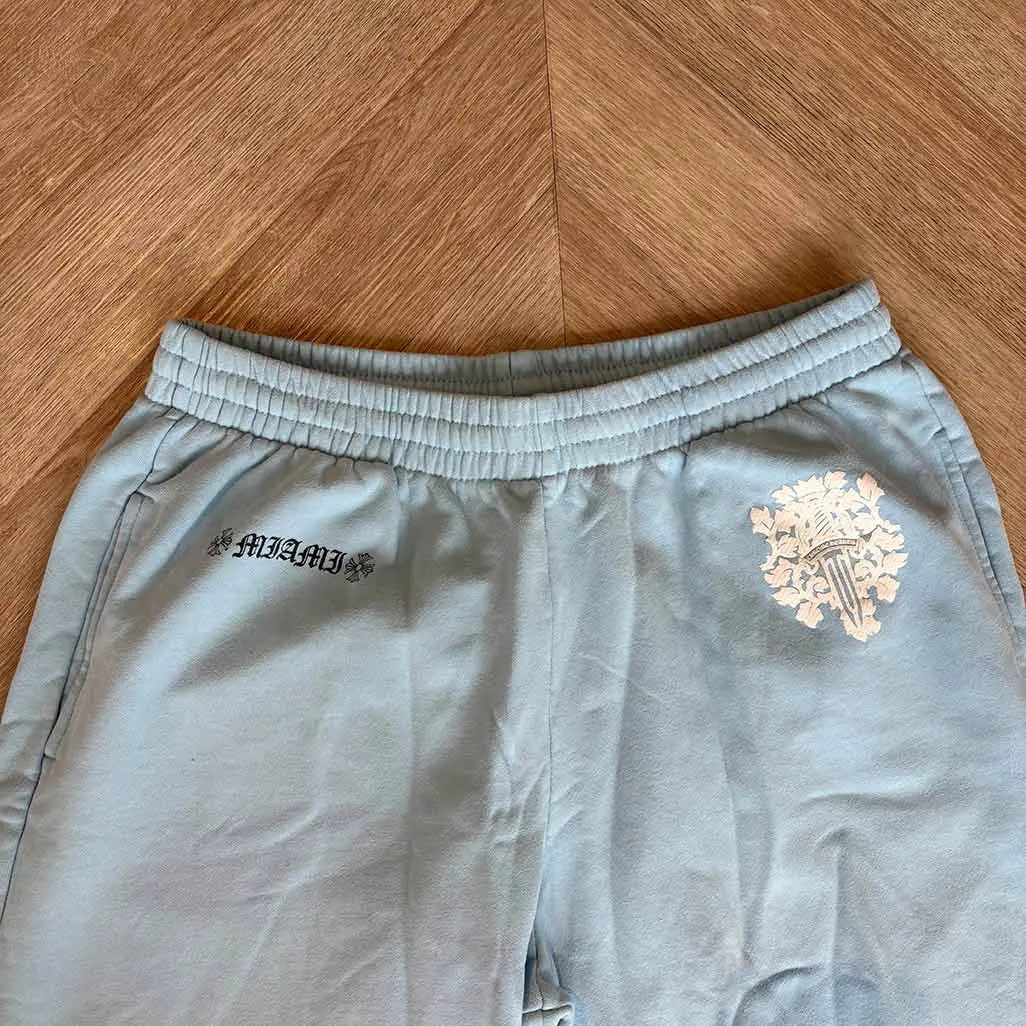 Chrome Hearts Light Blue Trackies LY