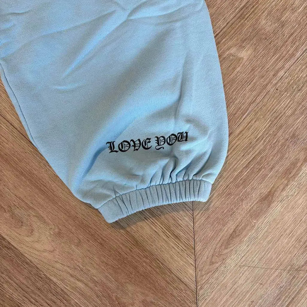 Chrome Hearts Light Blue Trackies LY