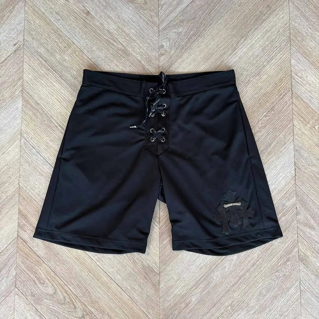 Chrome Hearts Laces Shorts Black