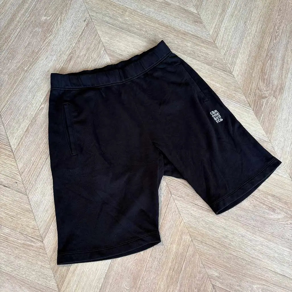 Chrome Hearts Black Shorts Small Embroidery