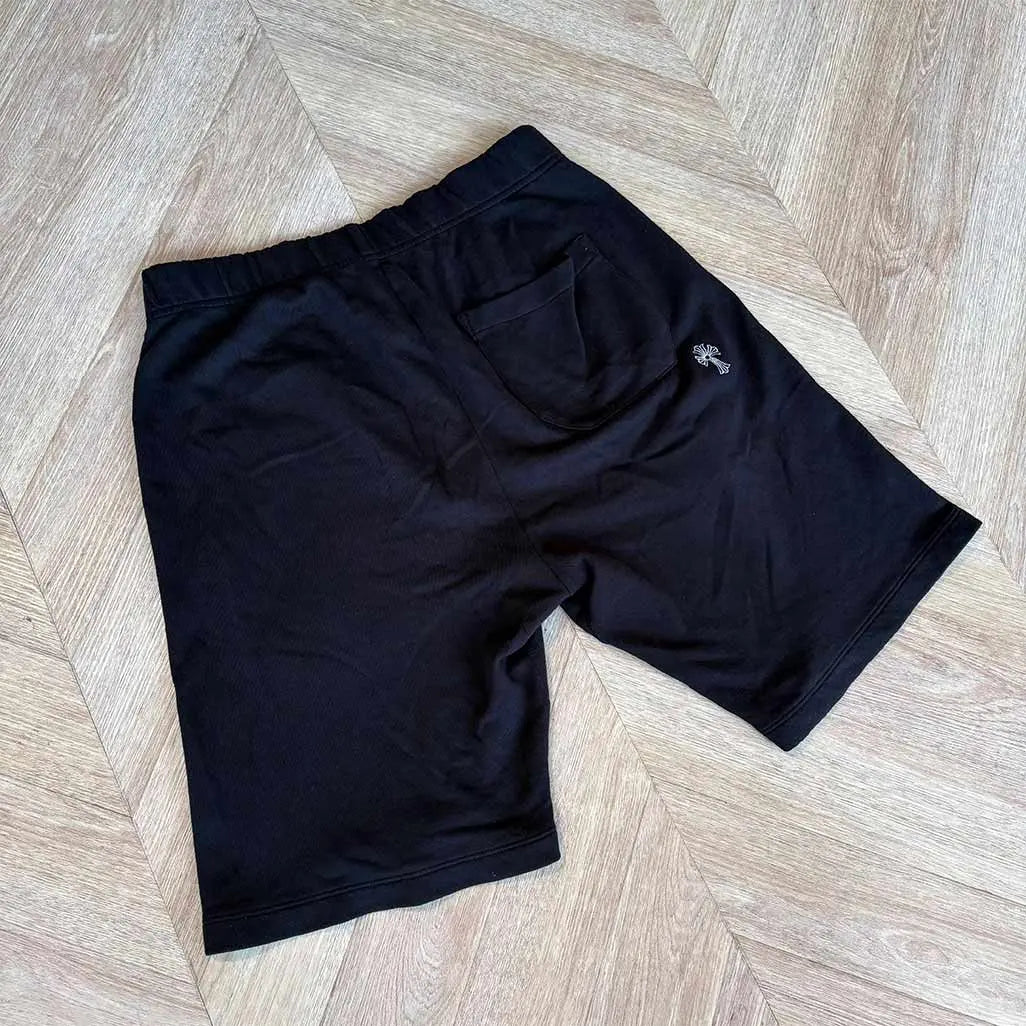 Chrome Hearts Black Shorts Small Embroidery