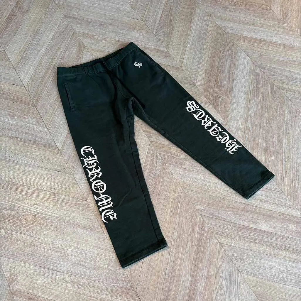 Chrome Hearts Green Trackies