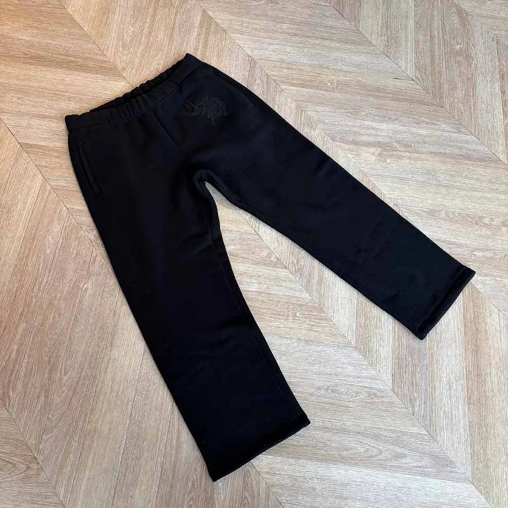 Chrome Hearts Black Trackies CH
