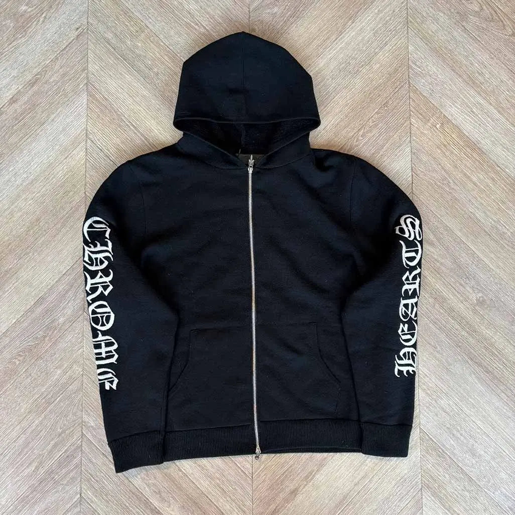 Chrome Hearts Cashmere Zip Up Sleeve Design