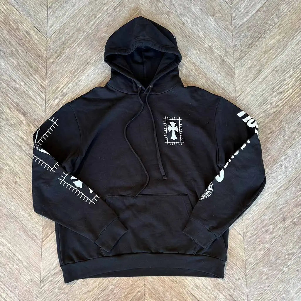 Chrome Hearts Black Deadly Doll Hoodie