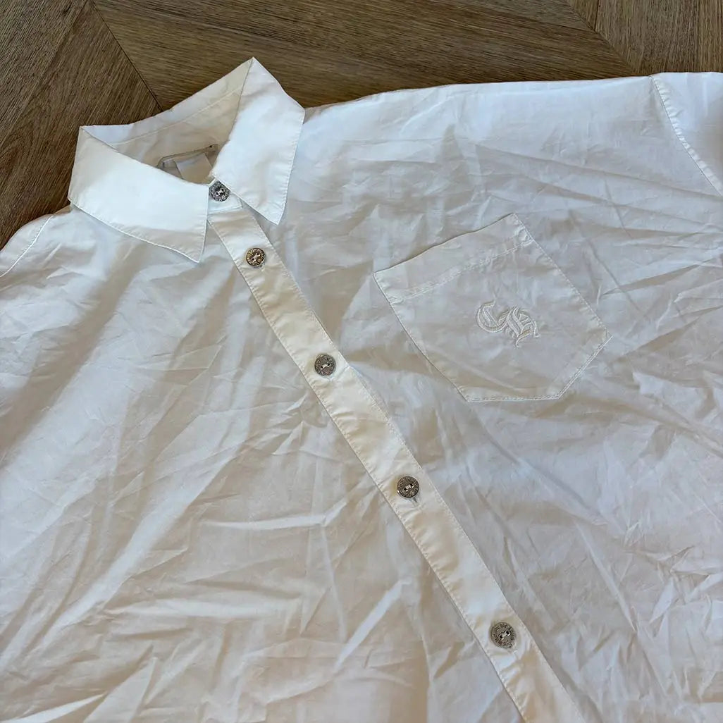 Chrome Hearts White Longsleeve Shirt