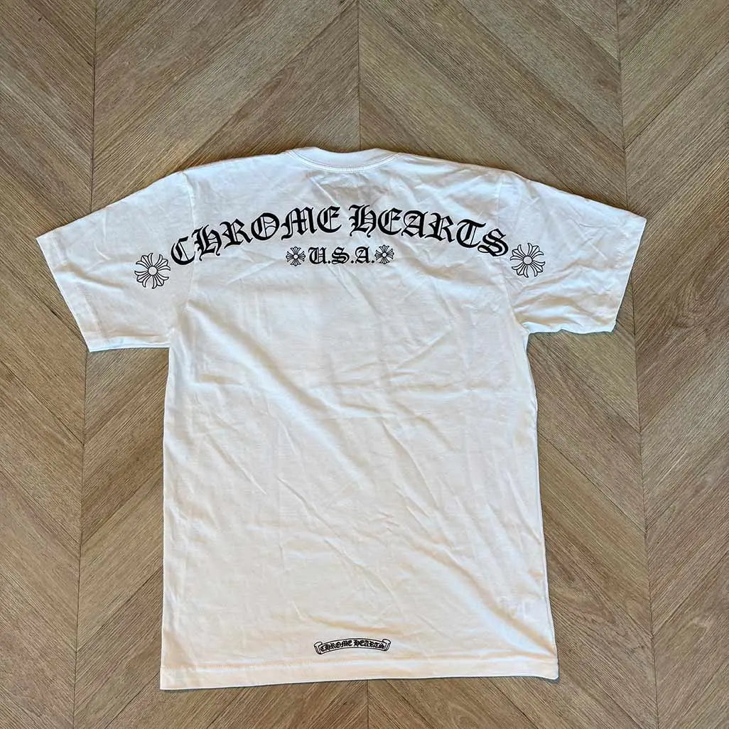Chrome Hearts USA Tshirt White