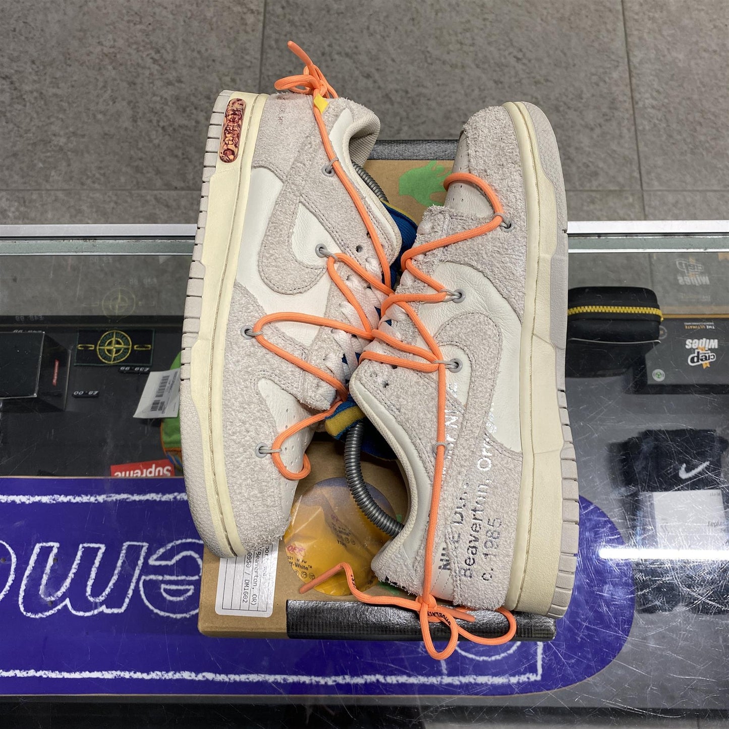 Nike Dunk Low Off-White 'Lot 19' UK8