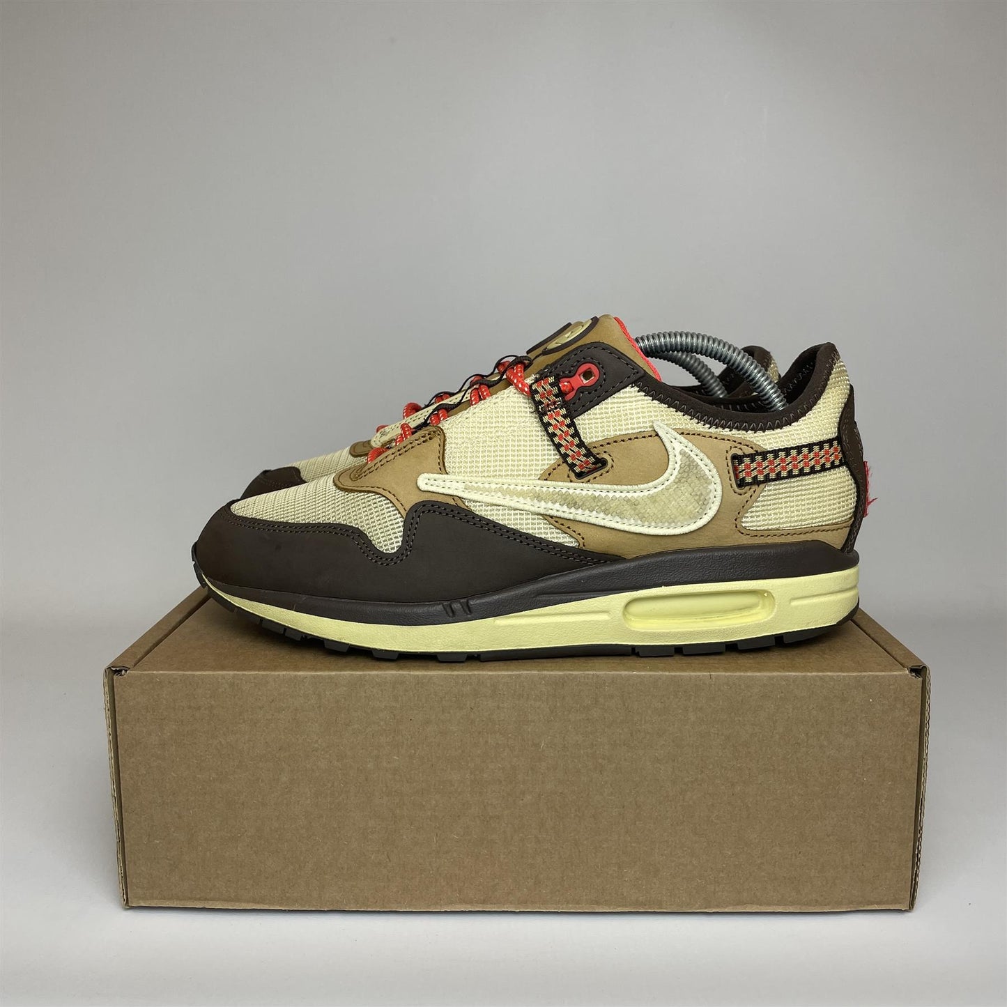 Nike Air Max 1 Travis Scott Cactus Jack Baroque Brown (No Box) UK8