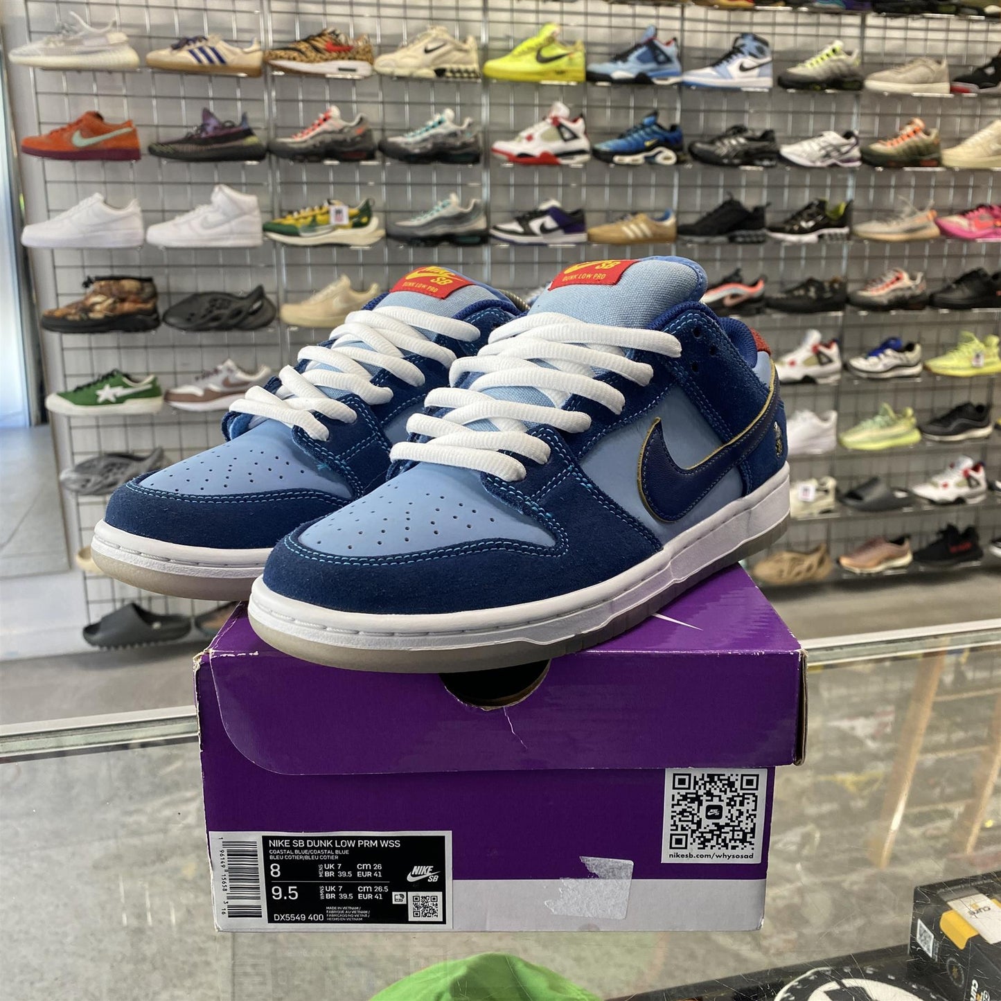 Nike SB Dunk Low Pro 'Why So Sad?' UK7