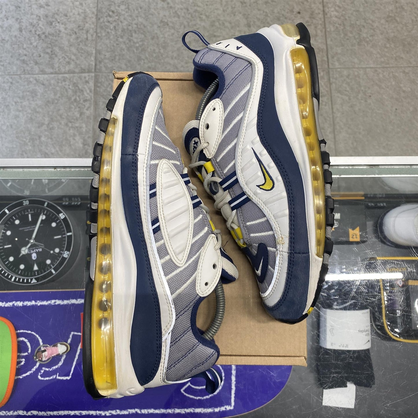 Nike Air Max 98 'Tour Yellow' UK8.5 (No Box)