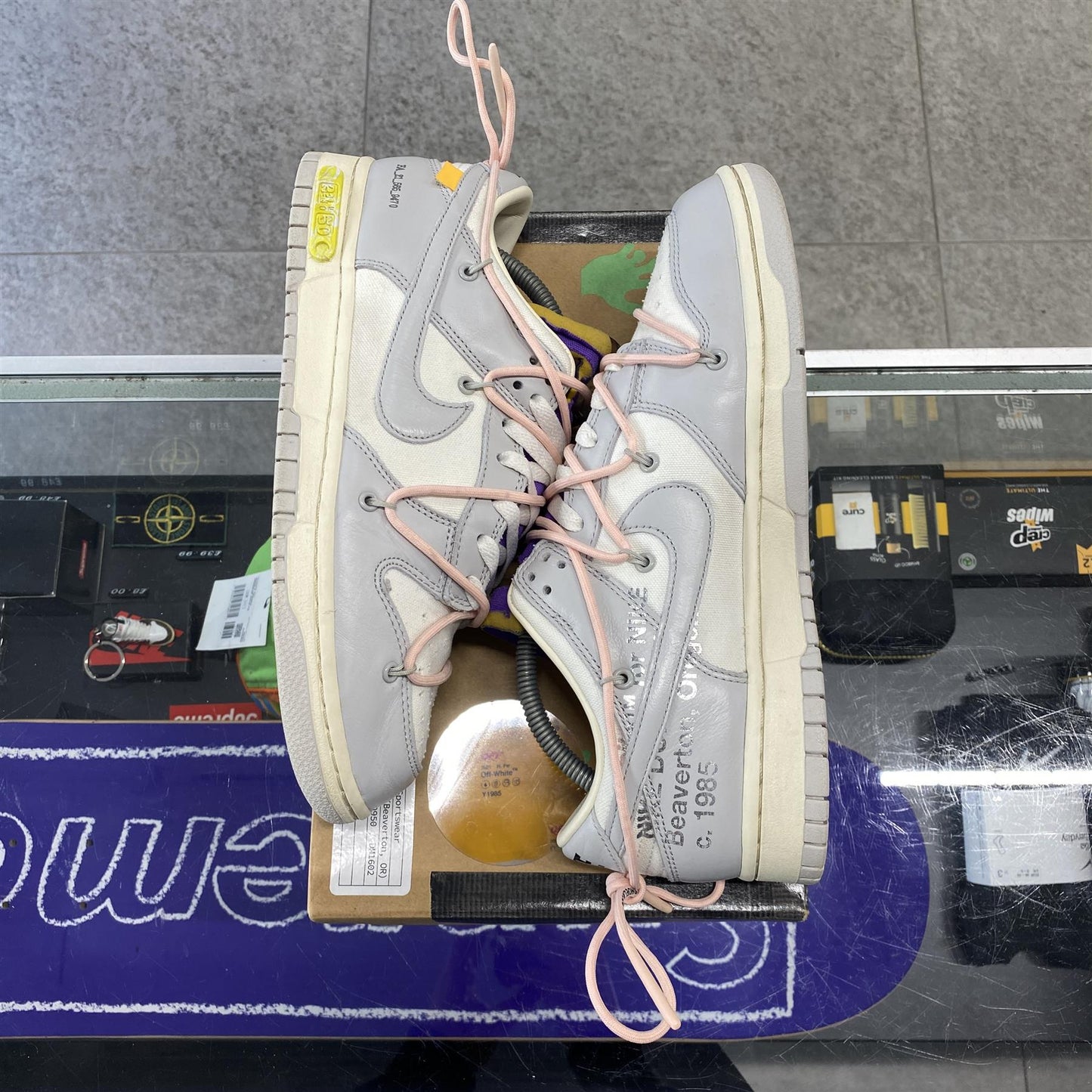 Nike Dunk Low x Off-White 'Lot 24' UK8