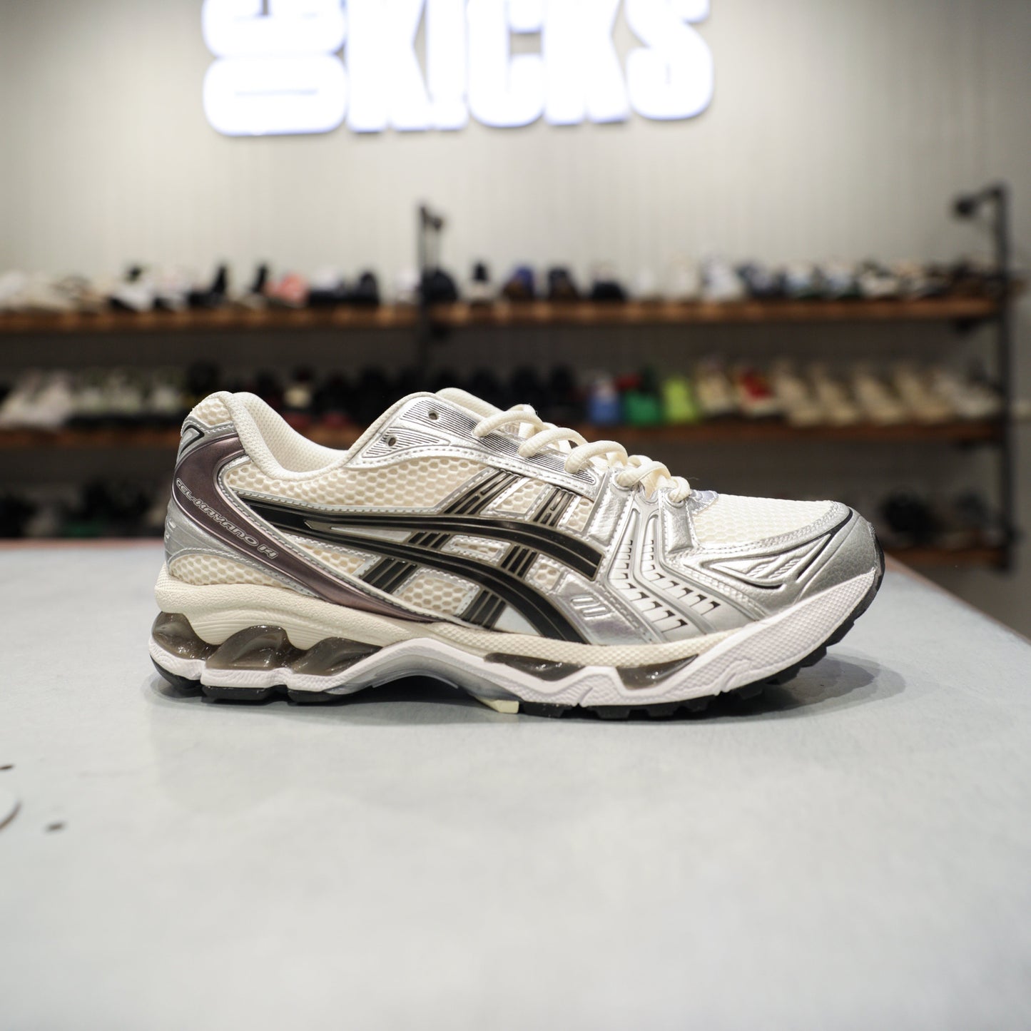 ASICS Gel-Kayano 14 Cream Black Metallic Plum