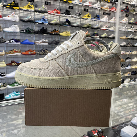 Nike Air Force 1 Low x Stussy 'Fossil' UK7.5 (No Box)