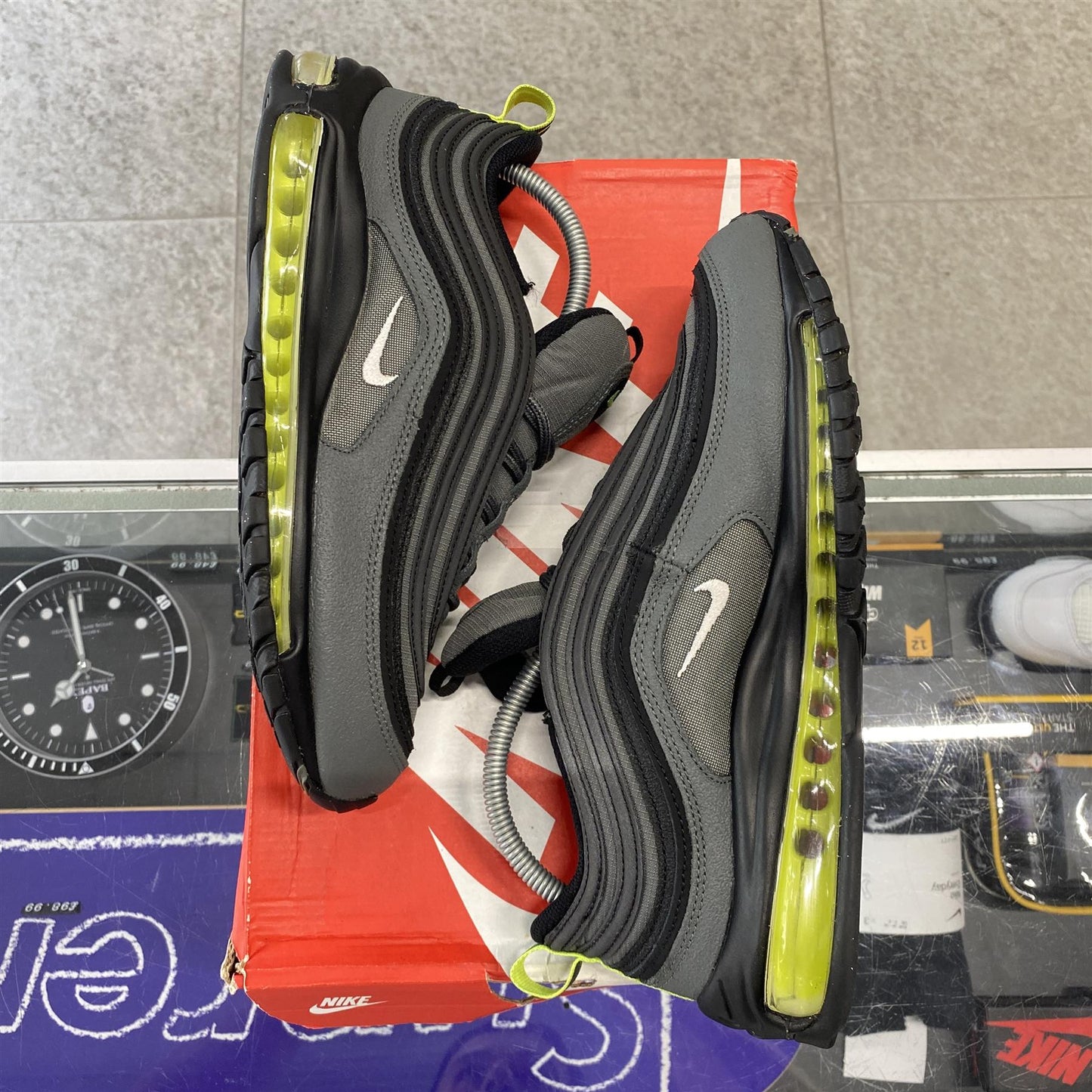 Nike Air Max 97 'Iron Grey Volt' UK8