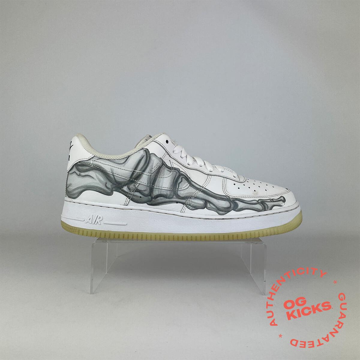 Nike Air Force 1 Low Skeleton Halloween (2018) (No Box) UK10