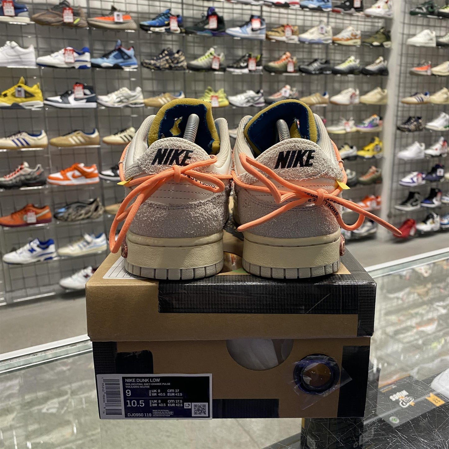 Nike Dunk Low Off-White 'Lot 19' UK8