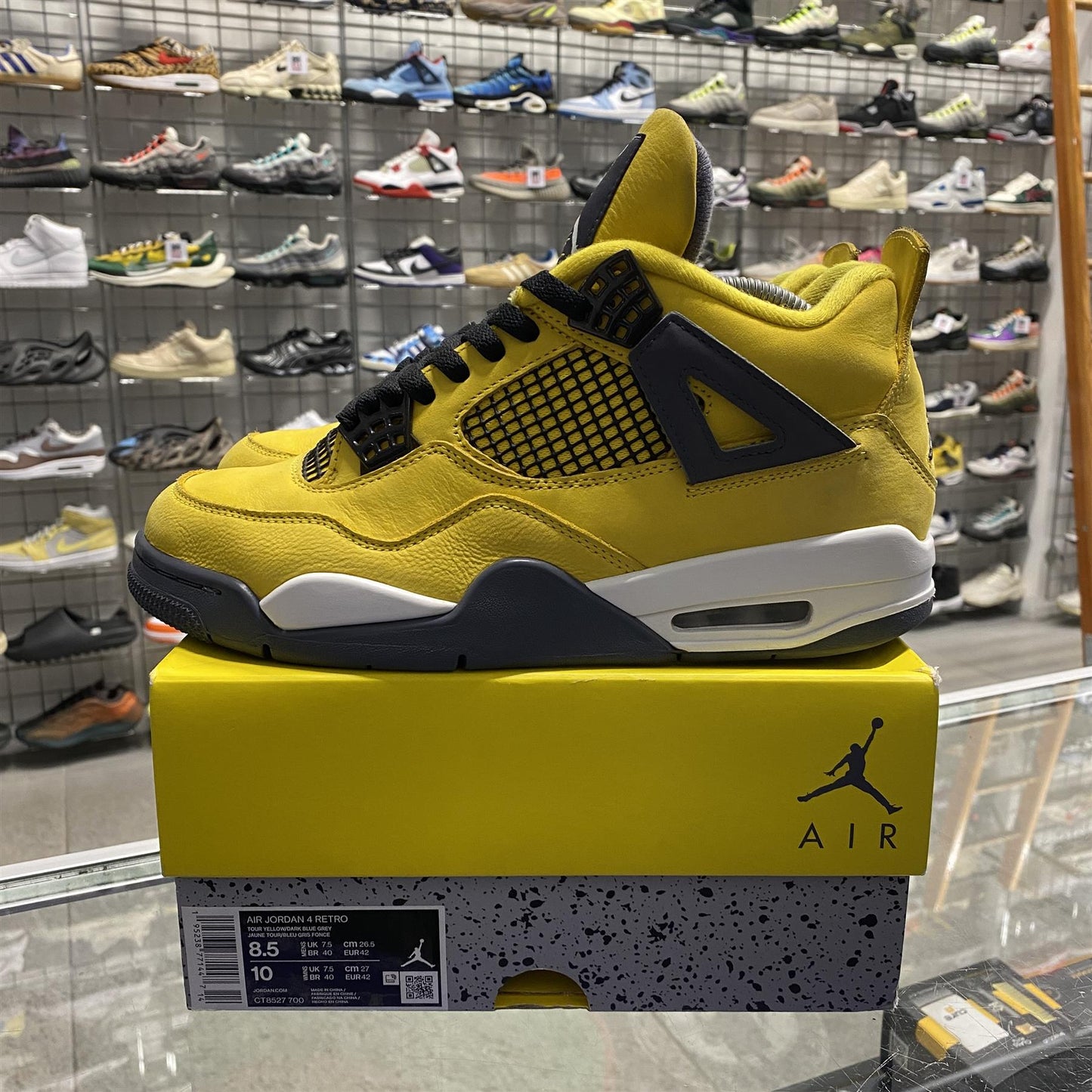 Air Jordan 4 Retro 'Lightning' (2021) UK7.5