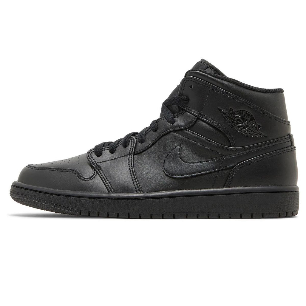 Air Jordan 1 Mid Triple Black 2022