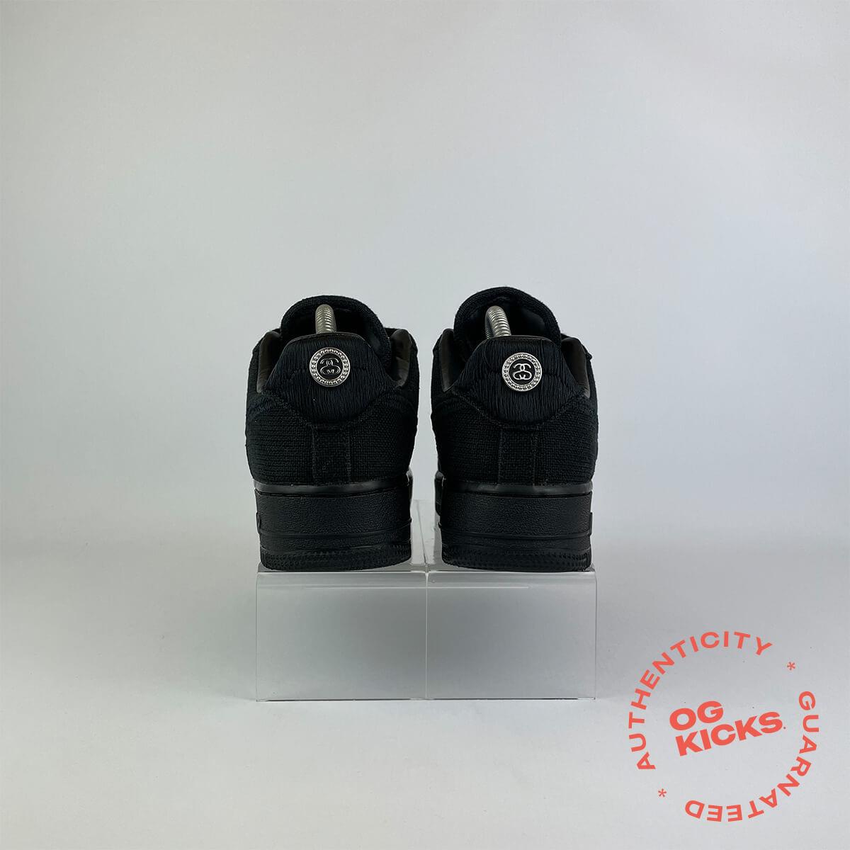 Nike Air Force 1 Low Stussy Black UK5.5