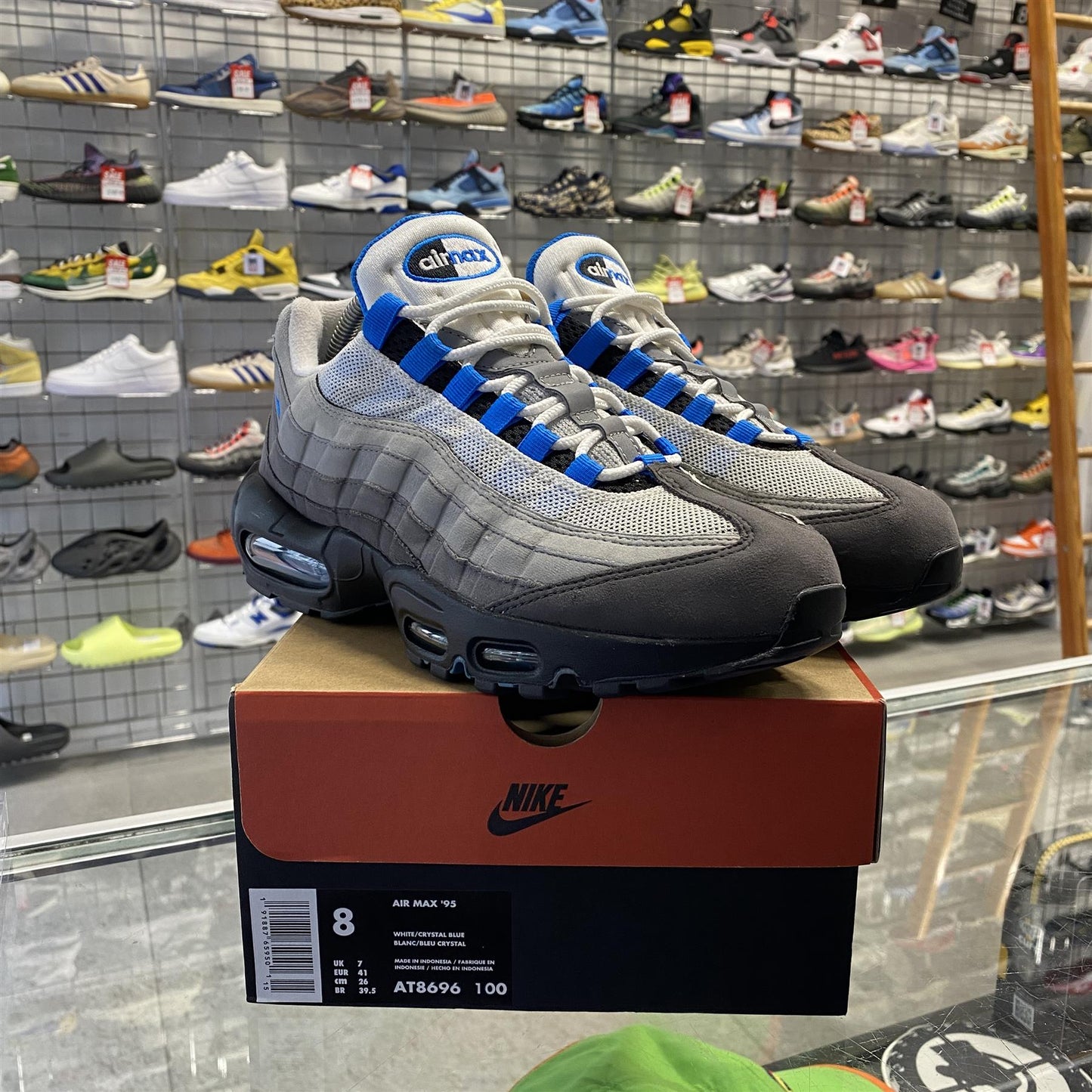 Nike Air Max 95 OG 'Crystal Blue' UK7