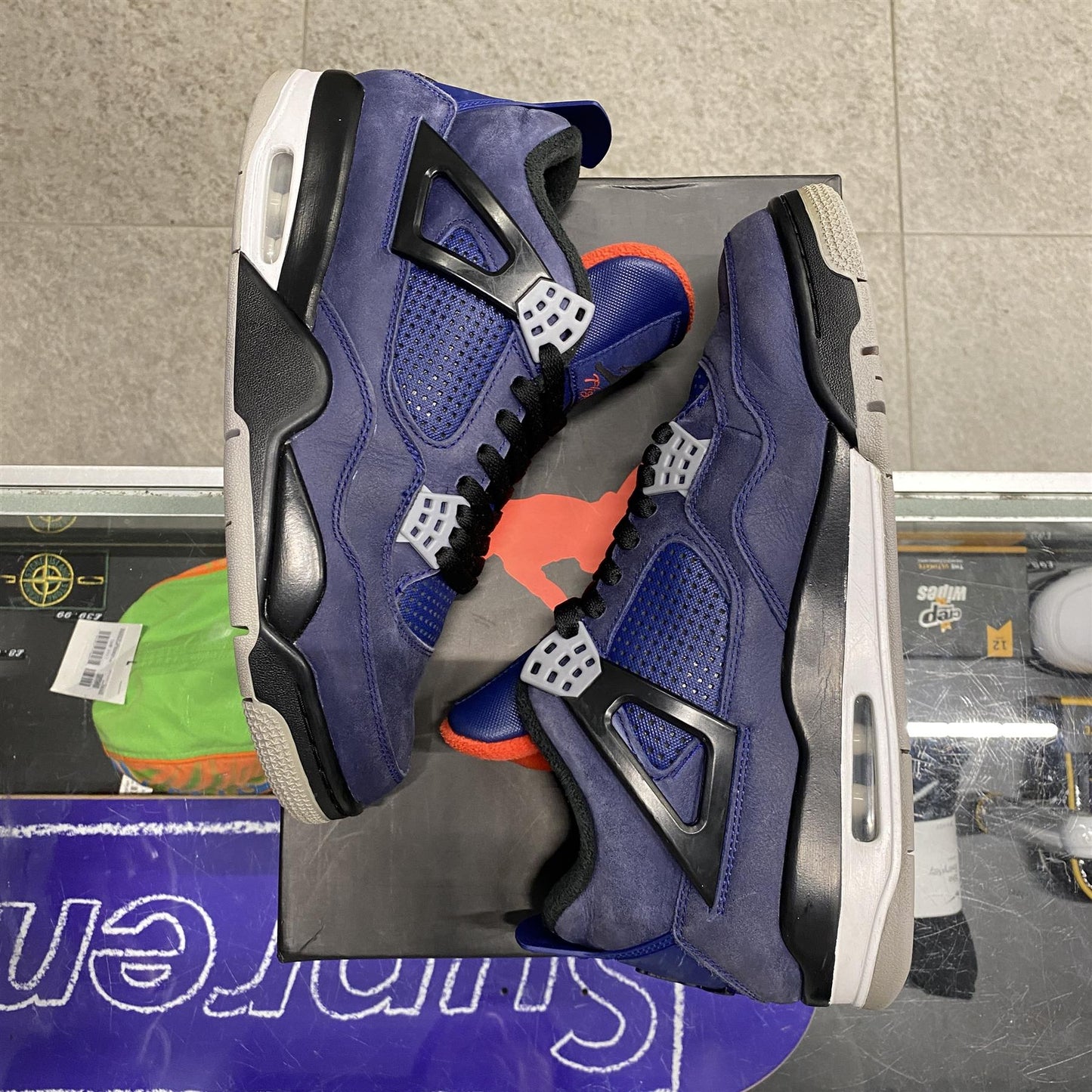 Jordan 4 Retro 'Winterized Loyal Blue' UK9