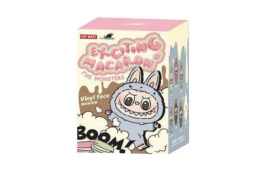 Pop Mart Labubu The Monsters 'Tasty Macarons' Vinyl Plush Pendant Blind Box