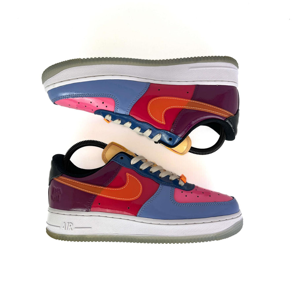 Nike Air Force 1 Low SP Undefeated Multi-Patent Total Orange UK6