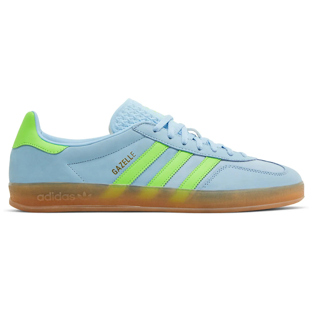 adidas Gazelle Indoor Clear Sky Solar Green W