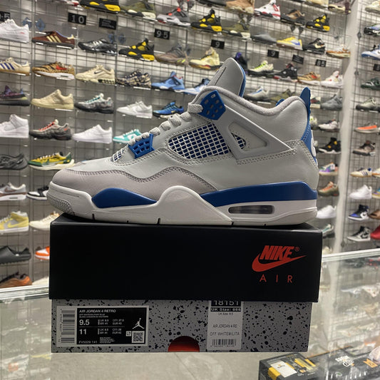 Jordan 4 Retro 'Military Blue' (2024) UK8.5