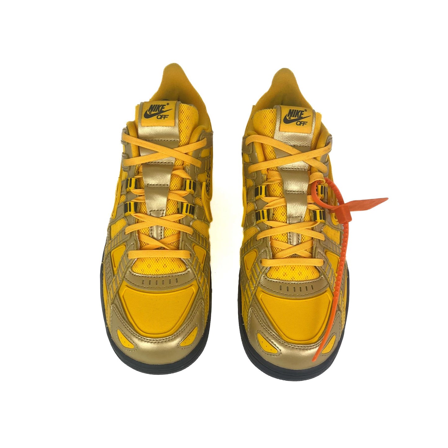 Nike Air Rubber Dunk Off-White 'University Gold' UK9