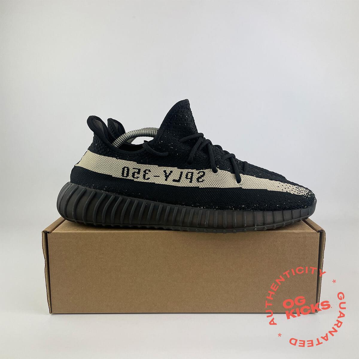 adidas Yeezy Boost 350 V2 Core Black White UK9.5