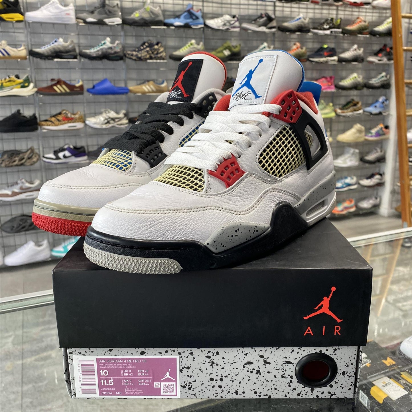 Jordan 4 Retro 'What The' UK9